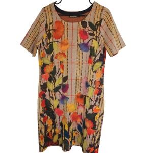 Troubadour Anthropologie Bloomline‎ Sweater Dress Retro Medium 60s/70s Wool